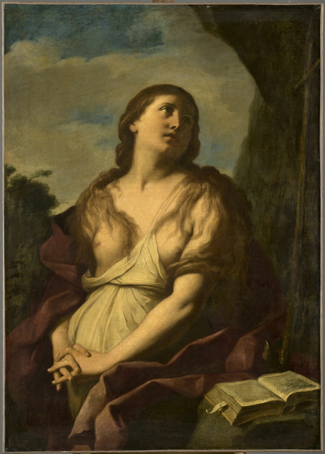 La Madeleine en prière, Cerrini, Giovanni Domenico, 2e quart du XVIIe siècle (1625 - 1650)