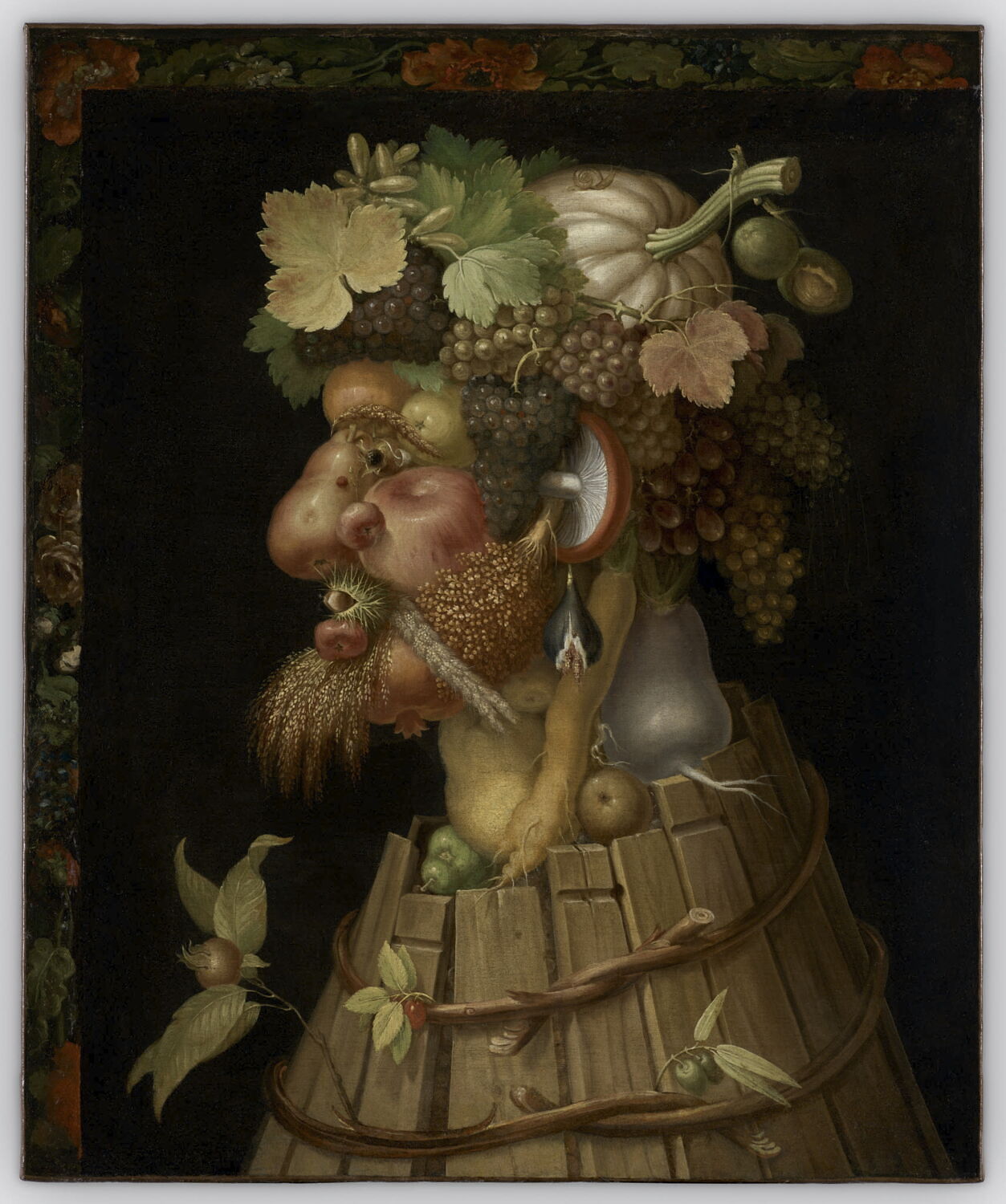 L'Automne, Arcimboldo, Giuseppe, 3e quart du XVIe siècle (1573)