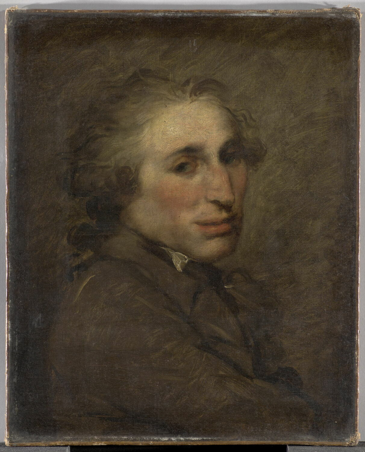 Portrait d'homme, Anonyme, 2e moitié du XVIIIe siècle (1750 - 1800)