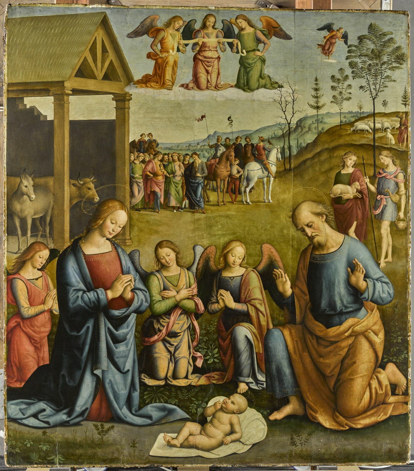 La Nativité, Lo Spagna, 1e quart du XVIe siècle (vers 1506 - 1510)