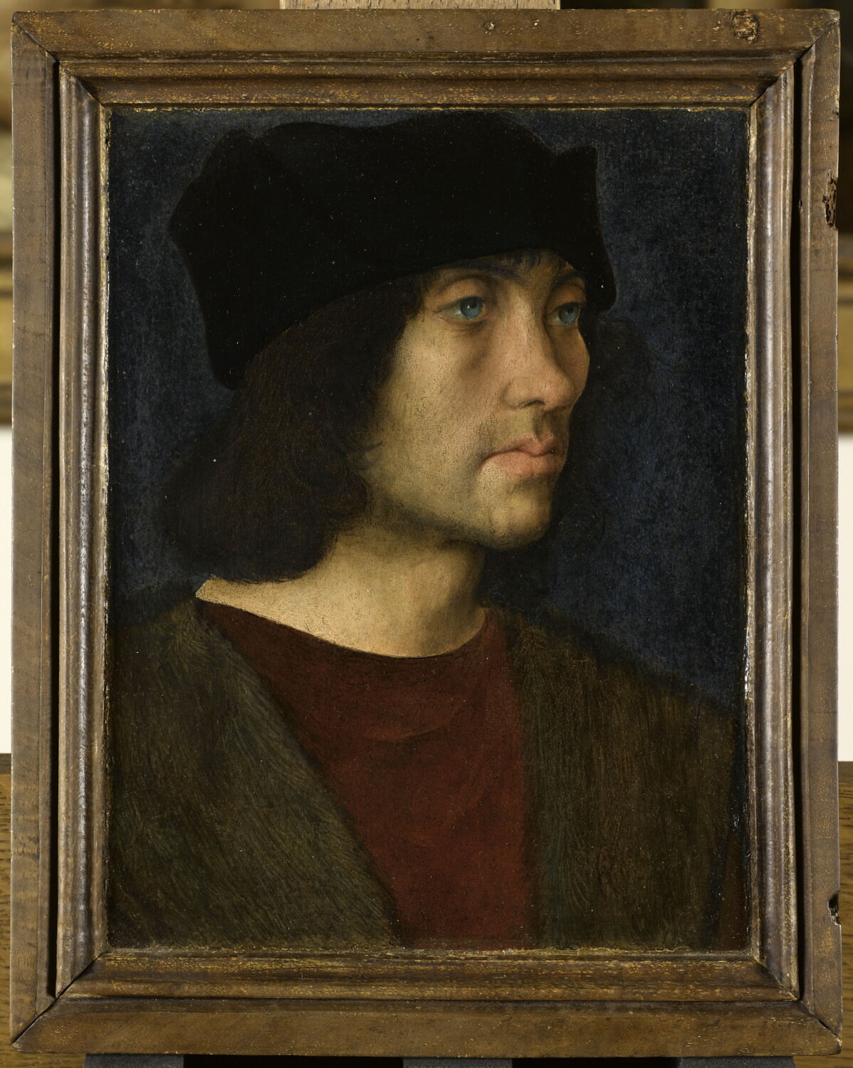 Portrait d'homme (Pierre Marin de La Chesnaye?), Perreal, Jean, XVe siècle (1400 - 1500)