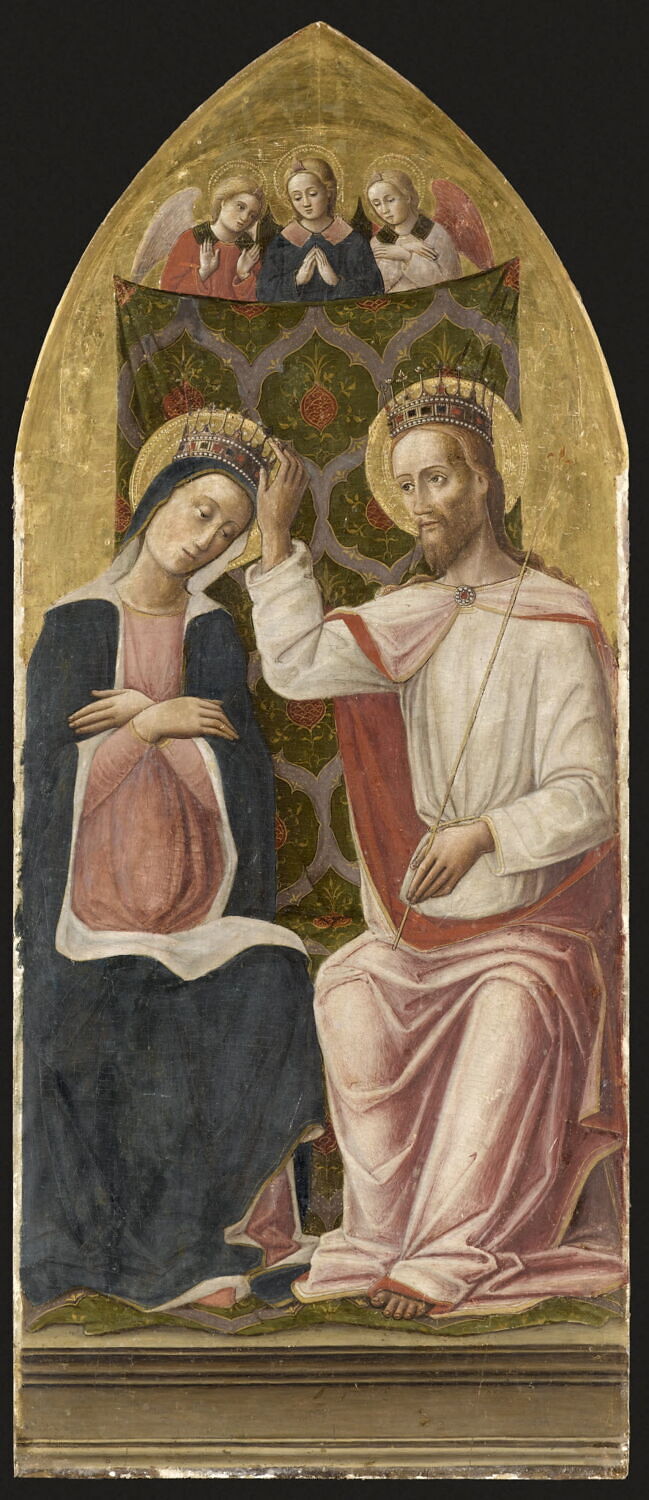 Le Couronnement de la Vierge, Vivarini, Antonio, XVe siècle (1400 - 1500)