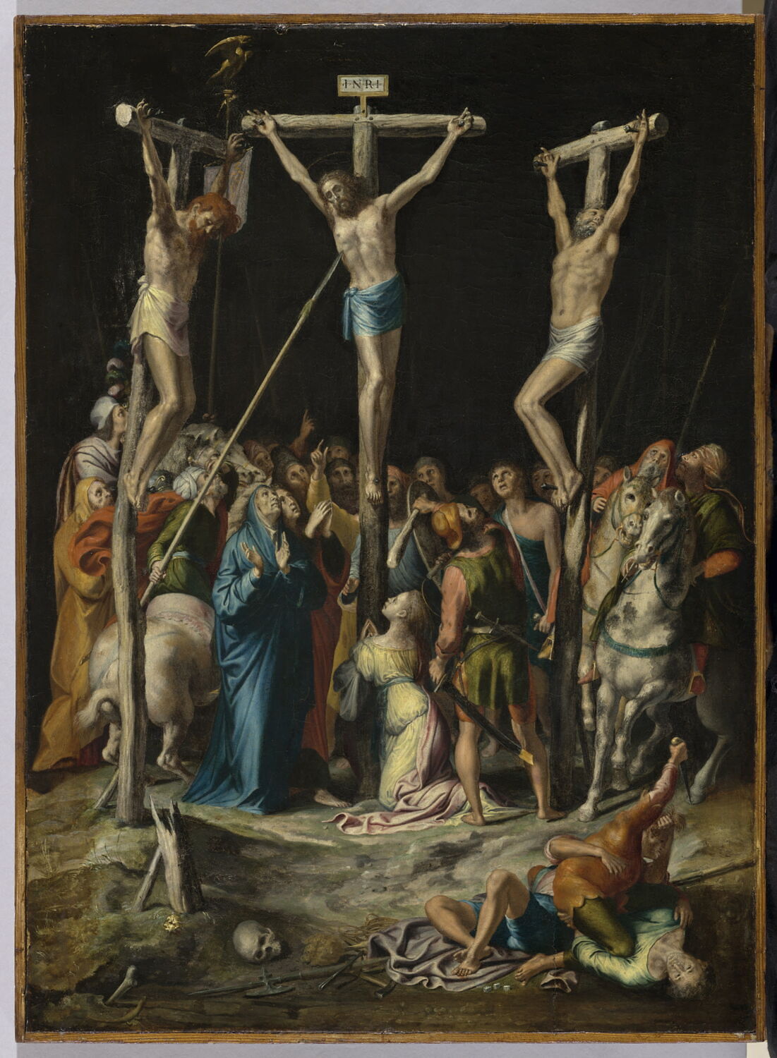 La Crucifixion, Kempeneer de, Pieter, 1e moitié du XVIe siècle (1546 - 1550)