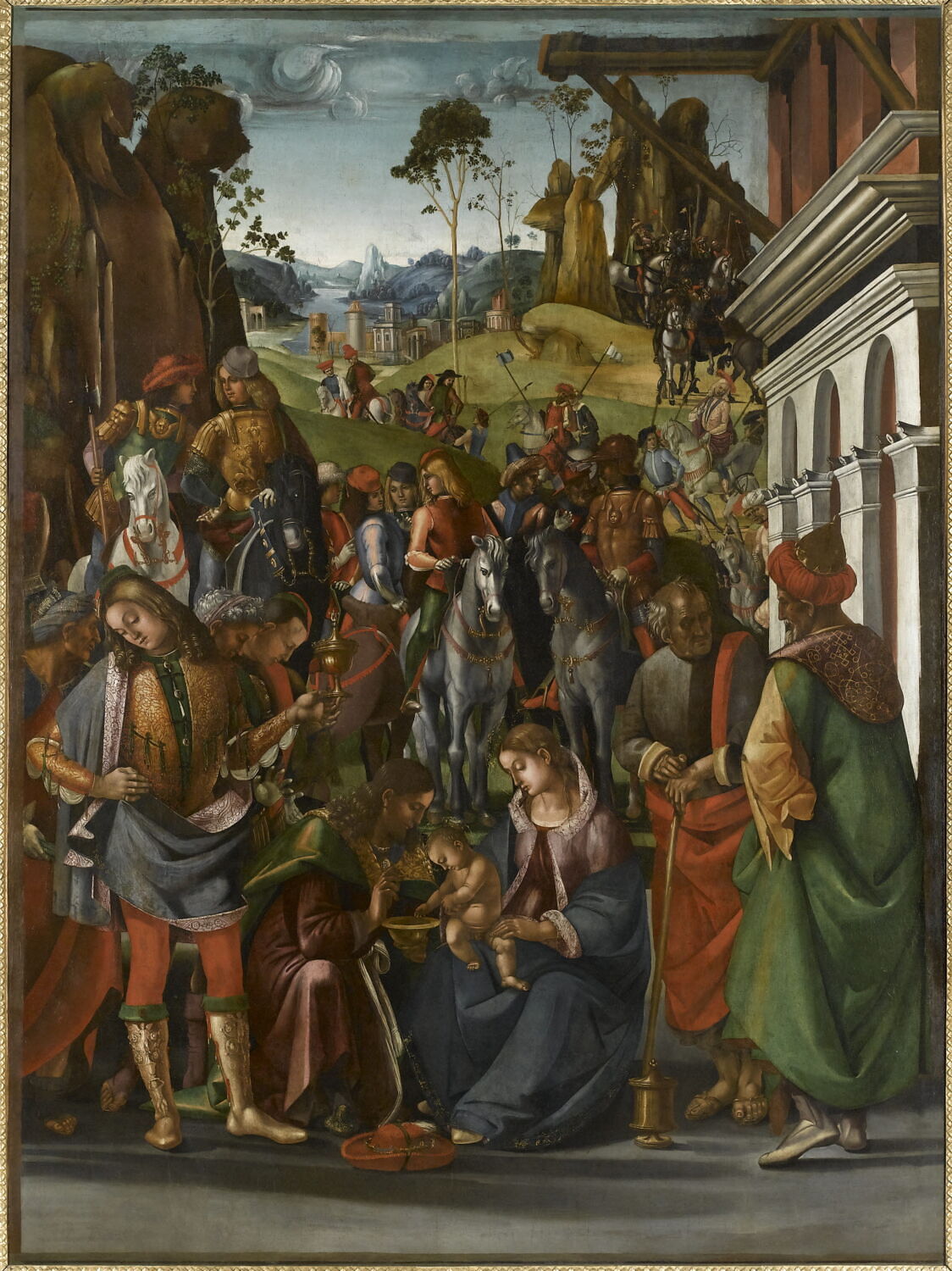 L'Adoration des Mages, Signorelli, Luca, 4e quart du XVe siècle (1475 - 1500)