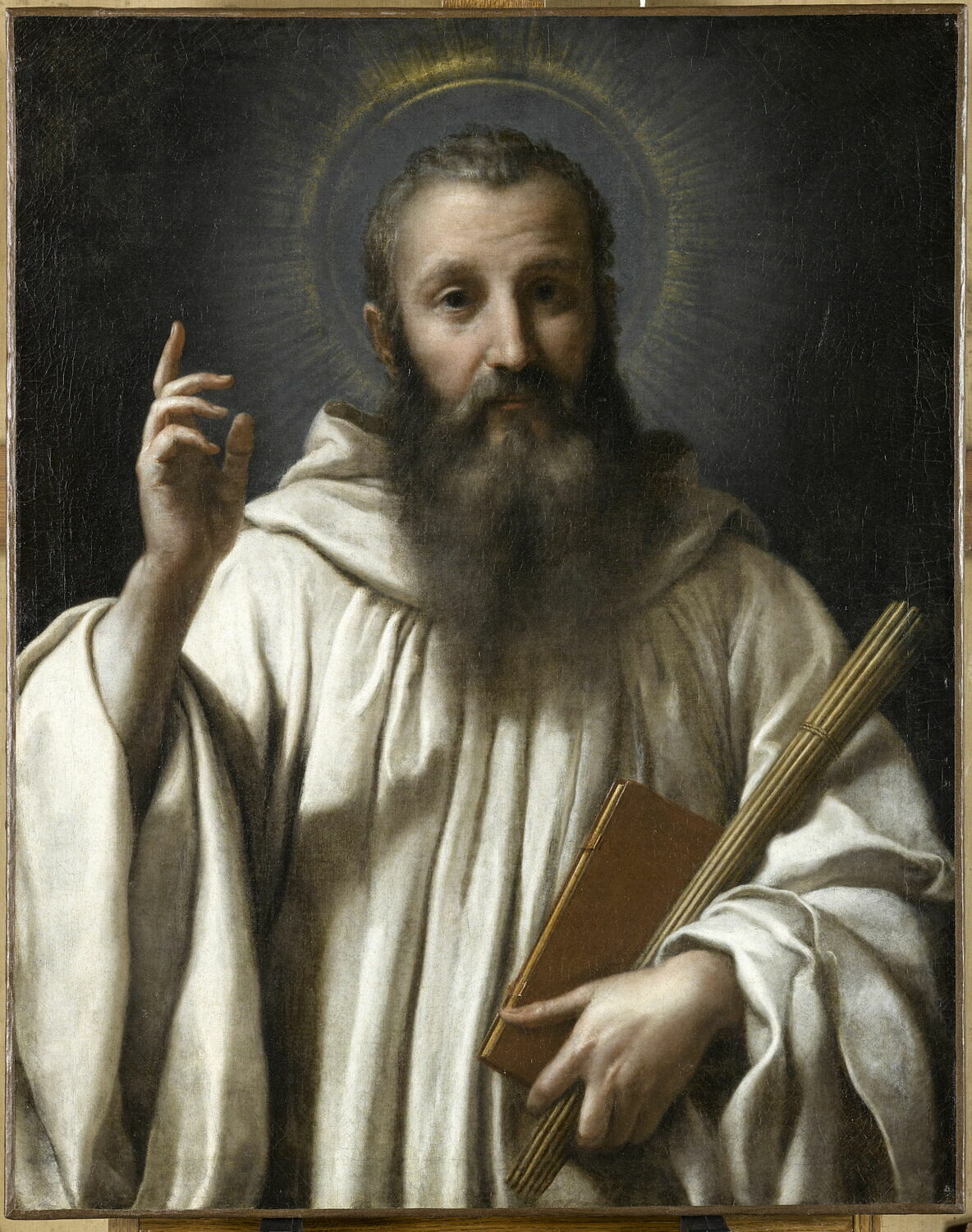 Saint Benoit de Nursie (vers 480547) Louvre Collections