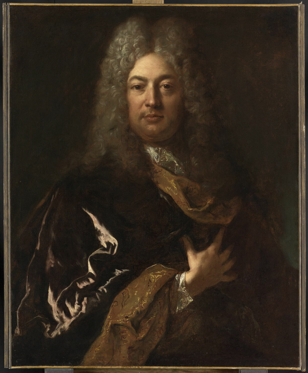 Portrait d'homme, Troy, François de, Fin du XVIIe siècle - début du XVIIIè siècle (vers 1690 - 1700)