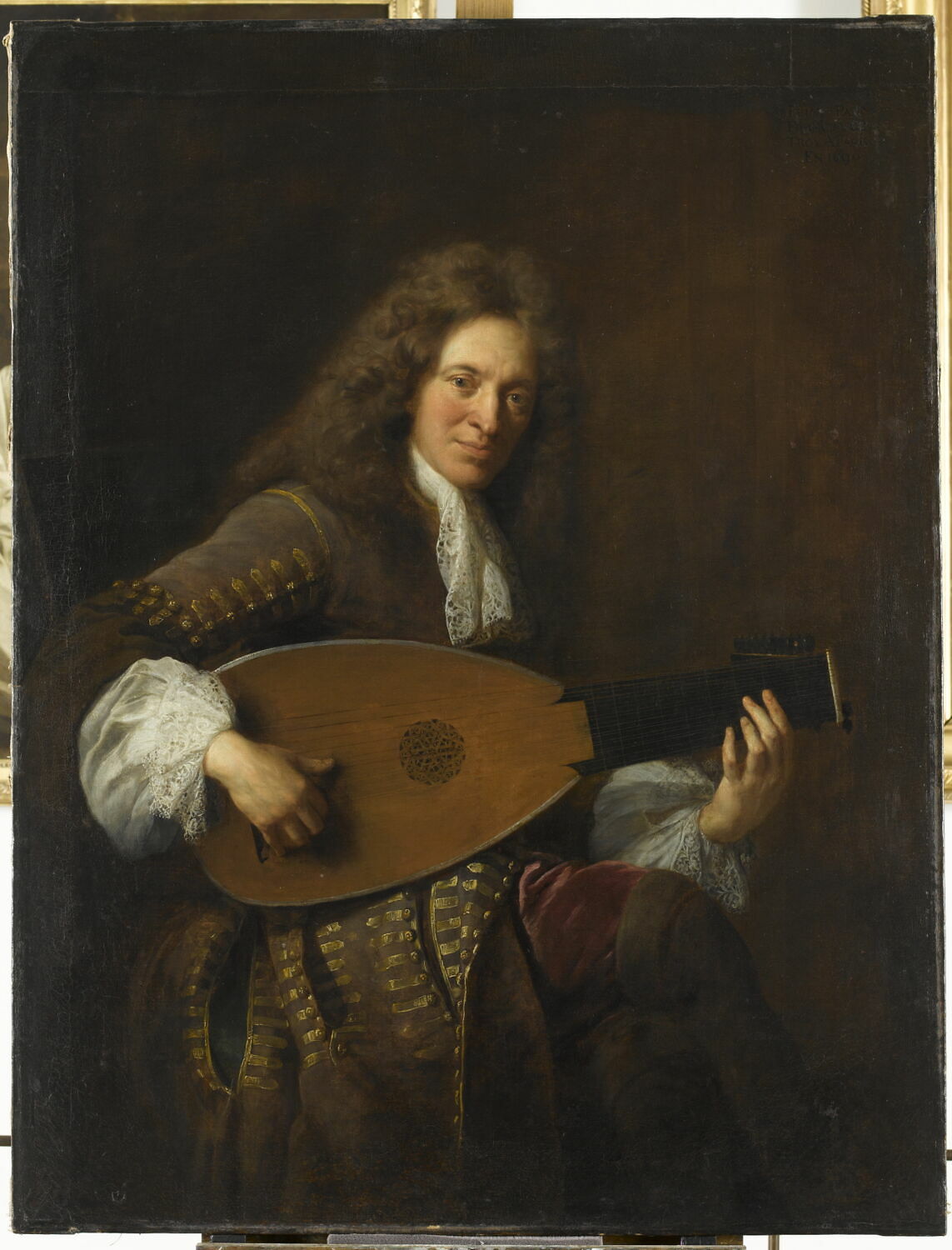 Charles Mouton (1626-v.1710), luthiste, Troy, François de, XVIIe siècle (1690)