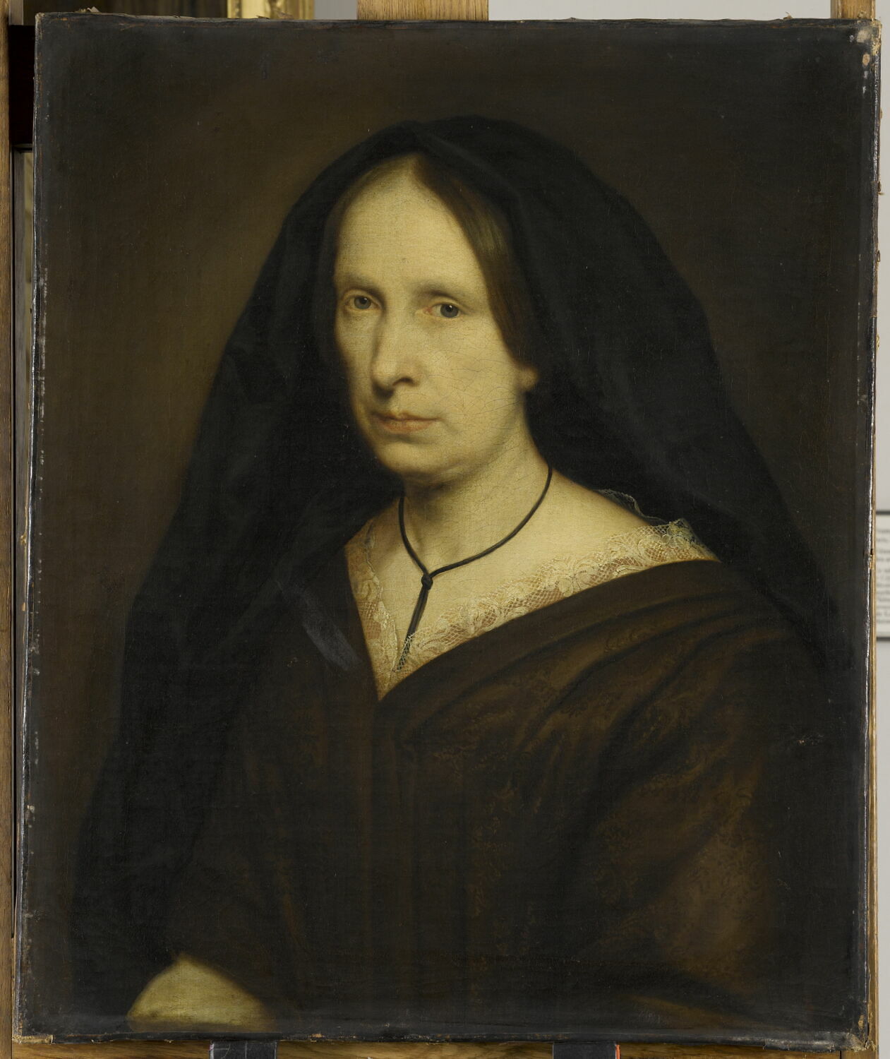 Portrait de femme, Anonyme, XVIIe siècle (vers 1670)