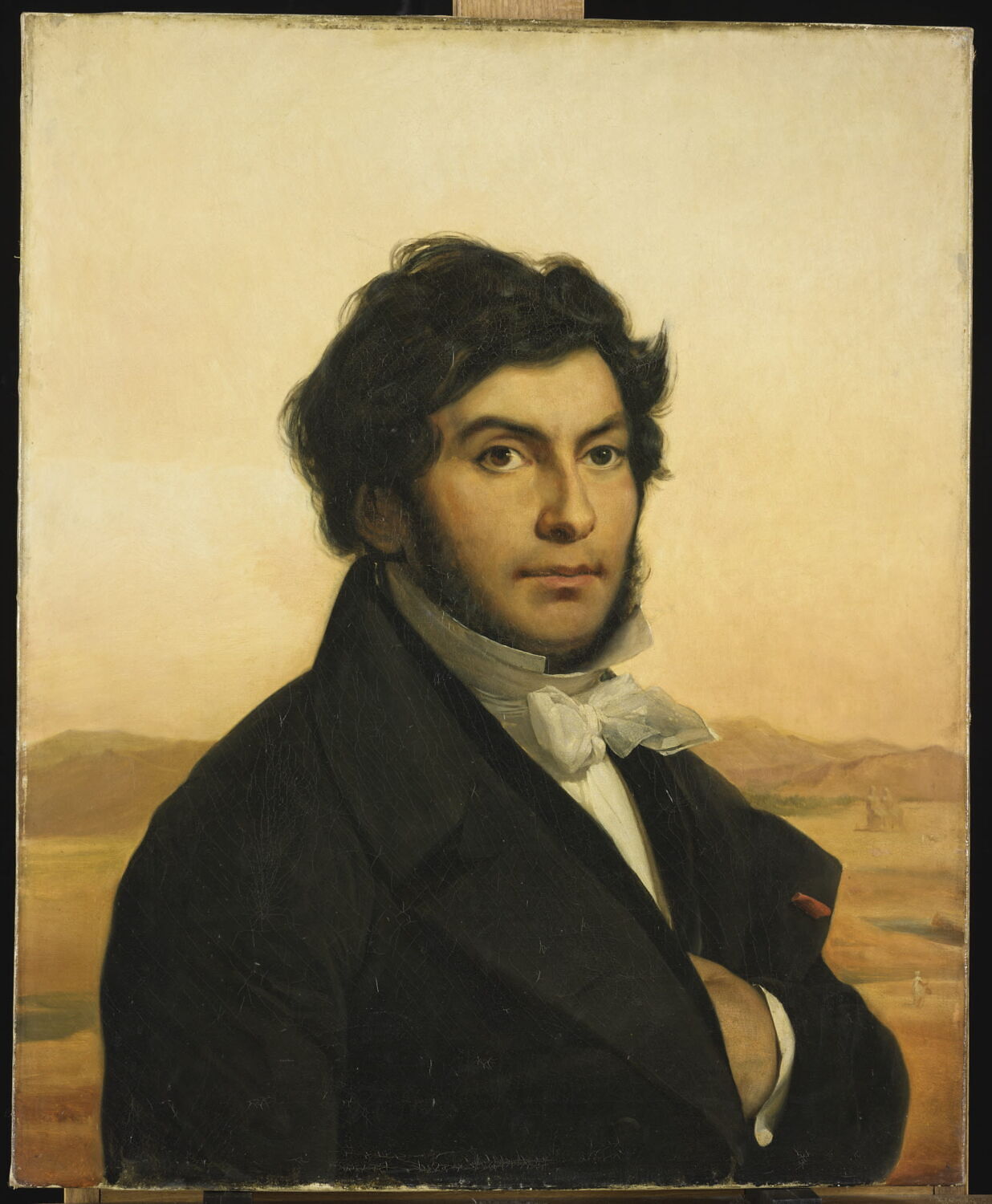 Portrait de Jean-François Champollion (1790-1832), dit Champollion le Jeune, Cogniet, Léon, 2e quart du XIXe siècle (vers 1831 - 1834)