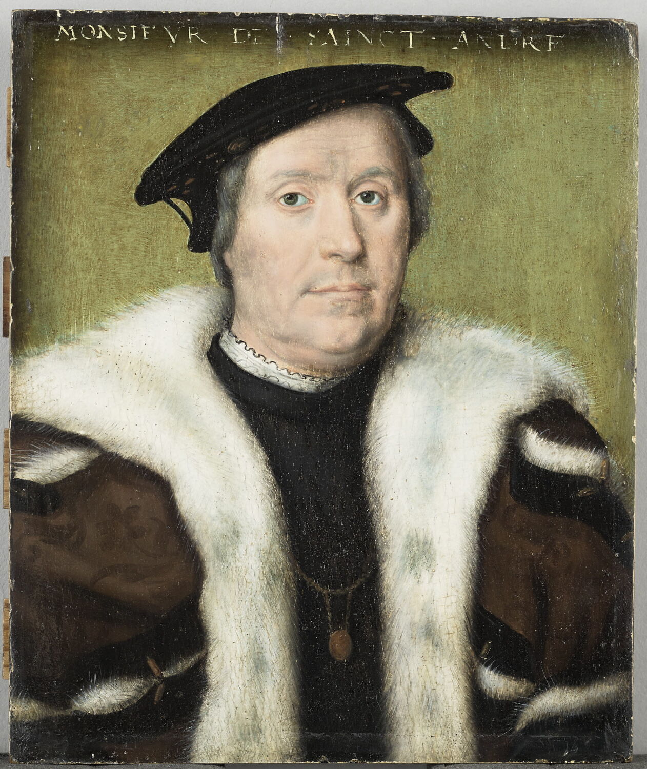 Jean d'Albon, seigneur de Saint-André (1472-1549), chambellan d'Anne de Bretagne en 1502, gouverneur de Henri de France (futur Henri II) en 1530., Corneille de Lyon, XVIe siècle (1500 - 1600)