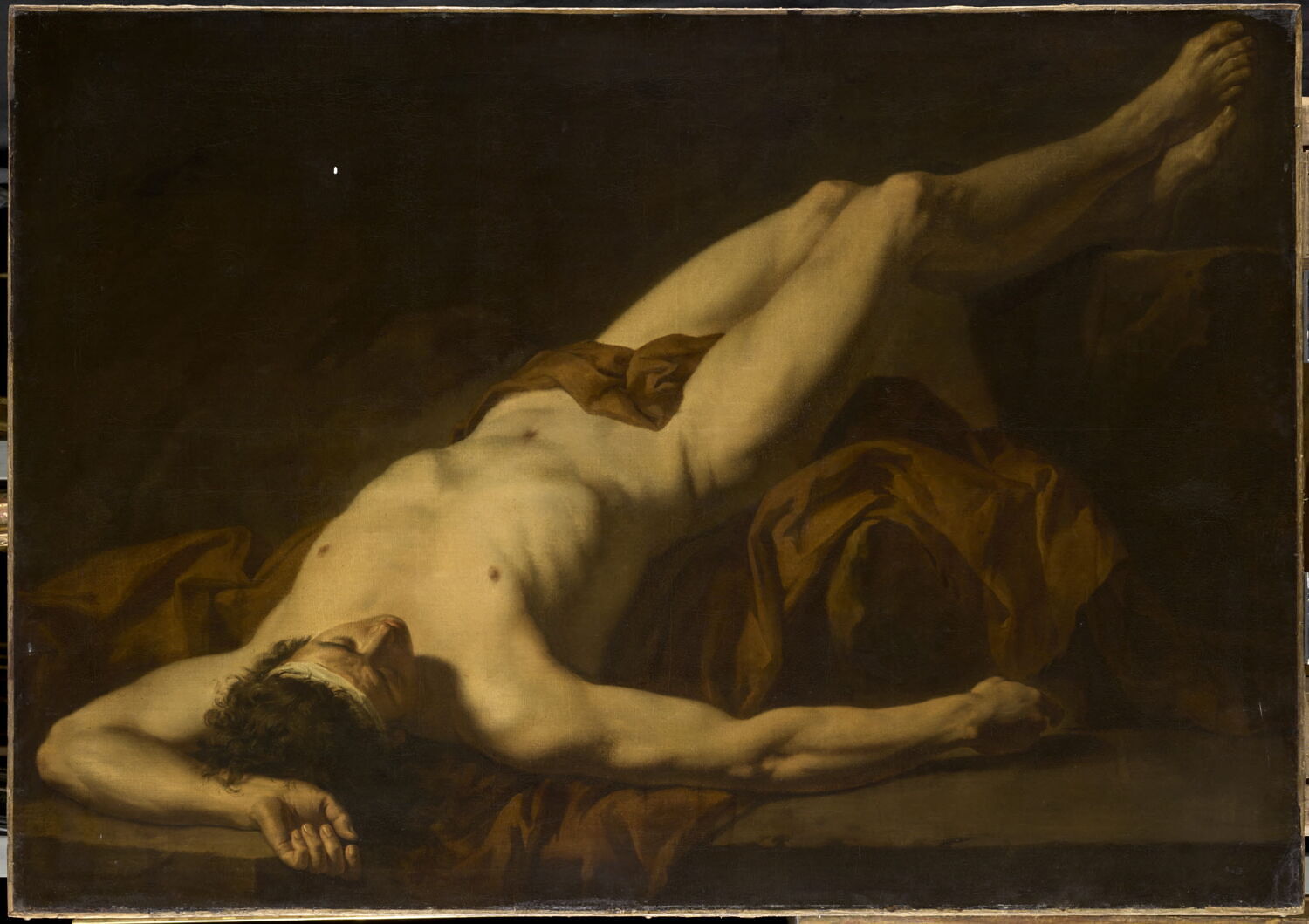 Étude académique : Hector, Жак Луи Давид, последняя четверть XVIII века (1775–1800)