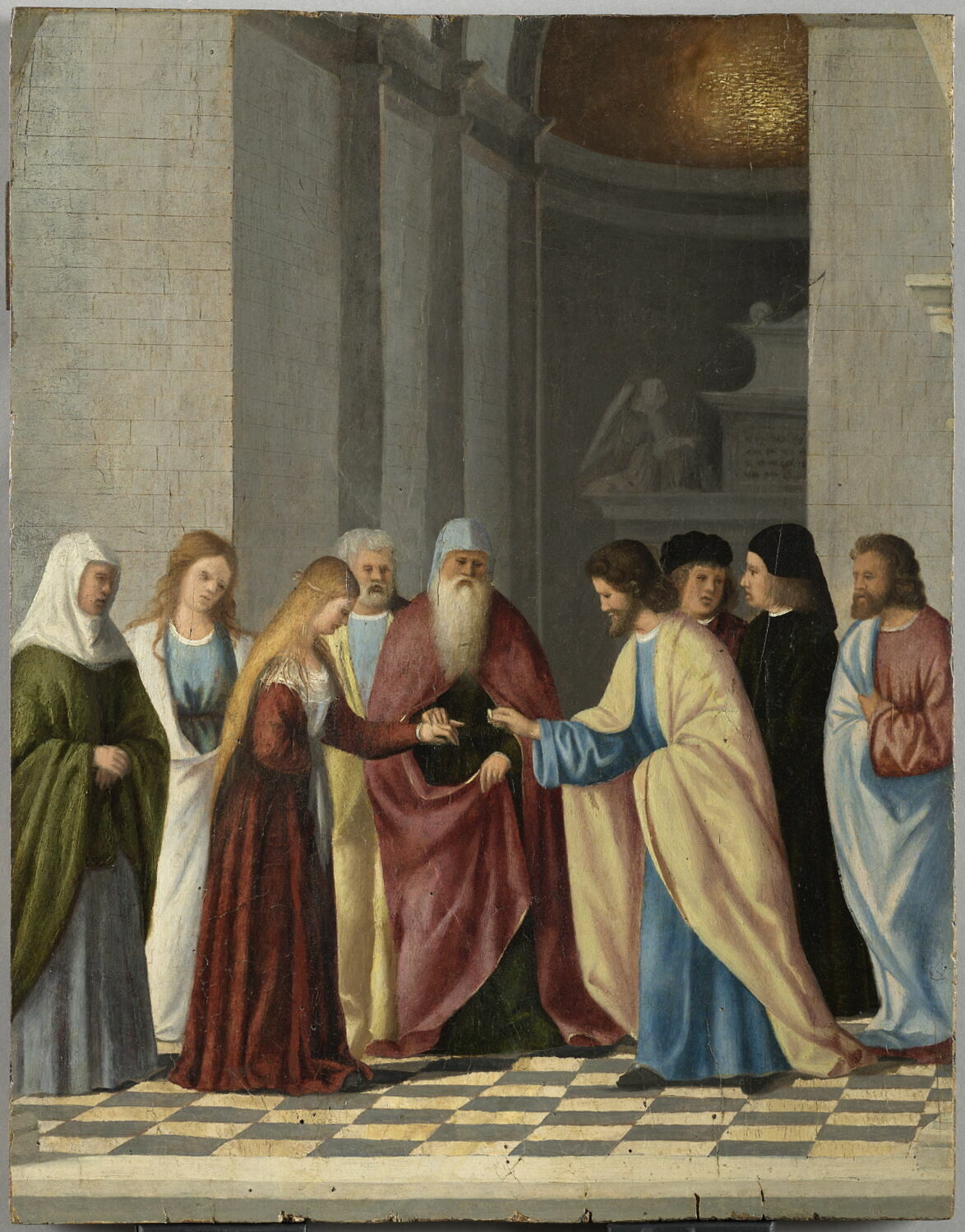 Le Mariage de la Vierge Louvre Collections