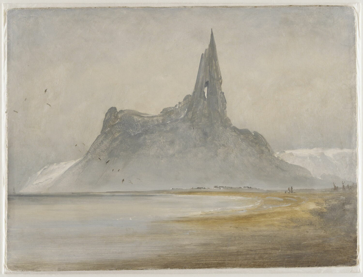 « Vue de Kielhornet à Stegen (esquisse) », Balke, Peder, XIXe siècle (1800 - 1900)