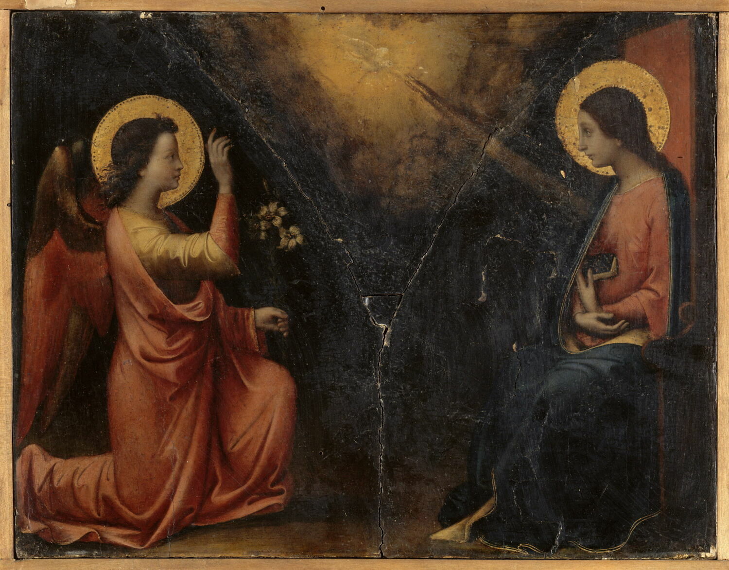 L'Annonciation, Anonyme, XVIIe siècle (1600 - 1700)