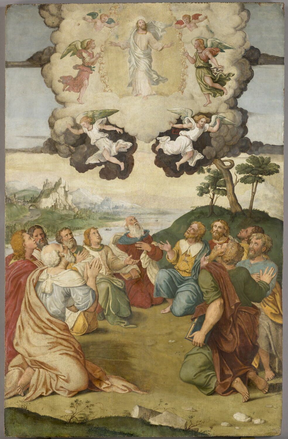 L' Ascension, Anonyme, 2e moitié du XVIe siècle (1550 - 1600)