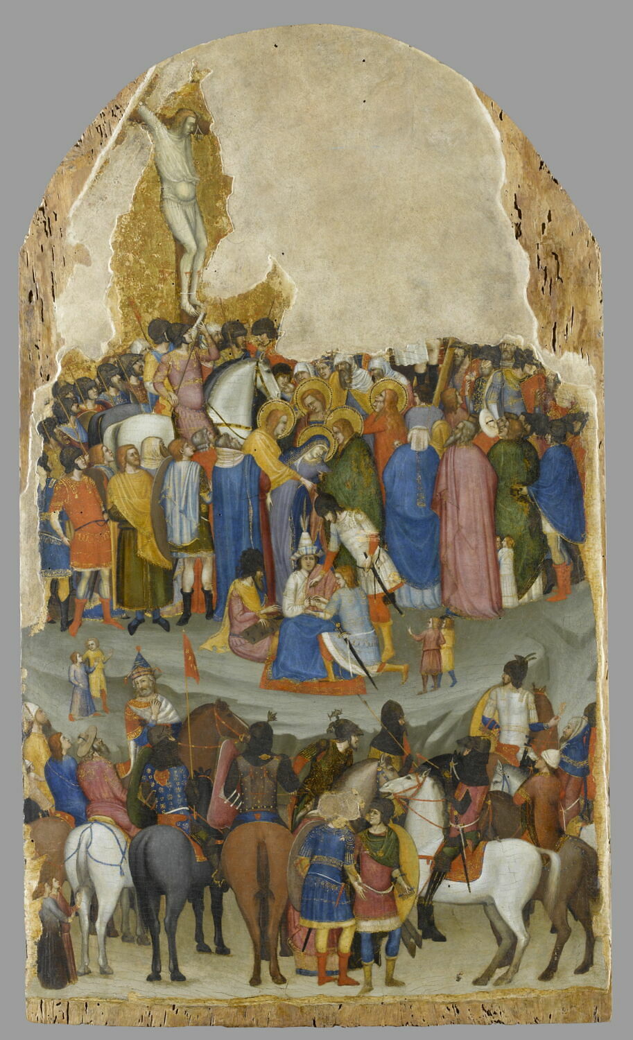 La Crucifixion, Anonyme, 2e quart du XIVe siècle (1325 - 1350)