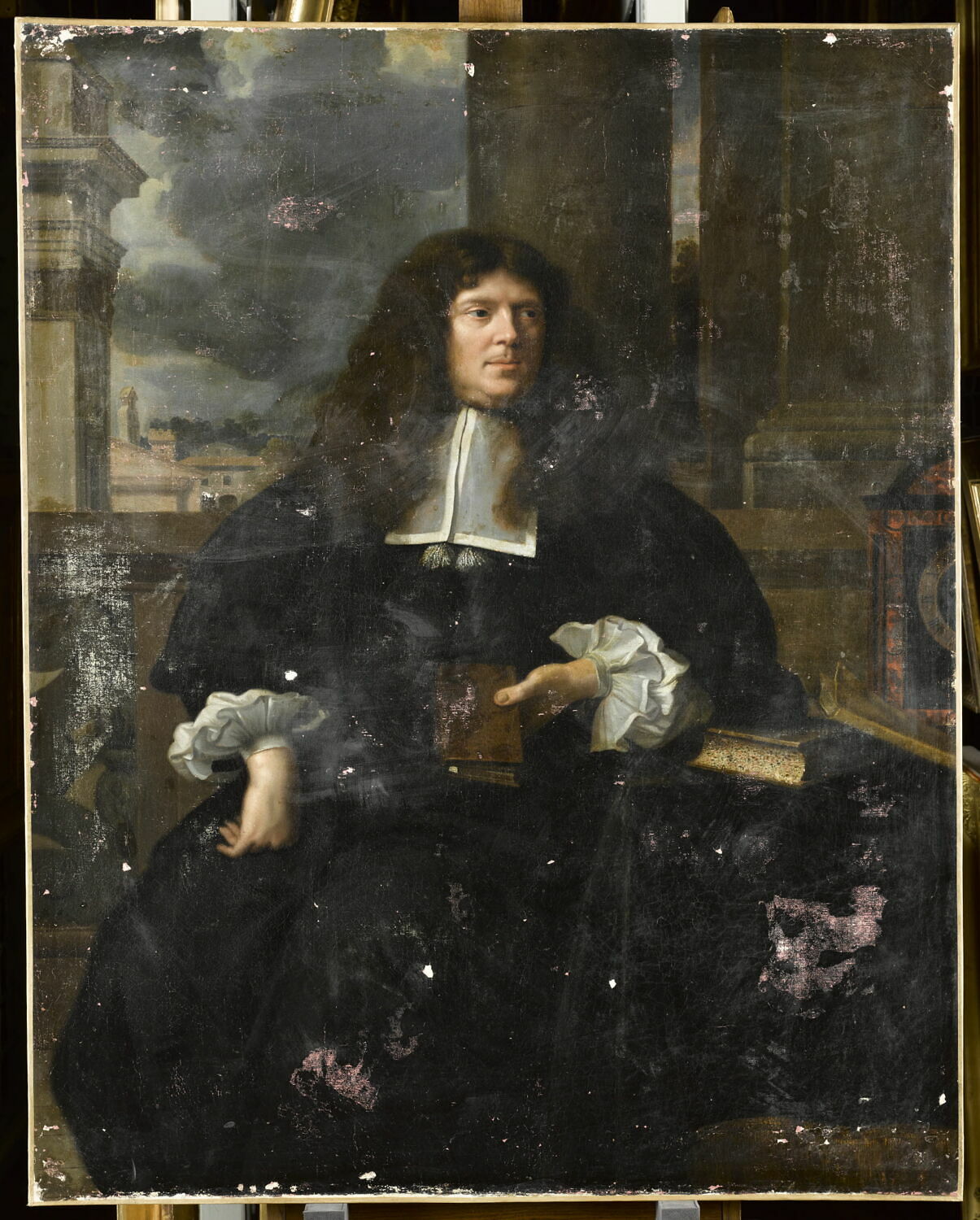 Portrait d'homme, Bourdon, Sébastien, XVIIe siècle (vers 1670)