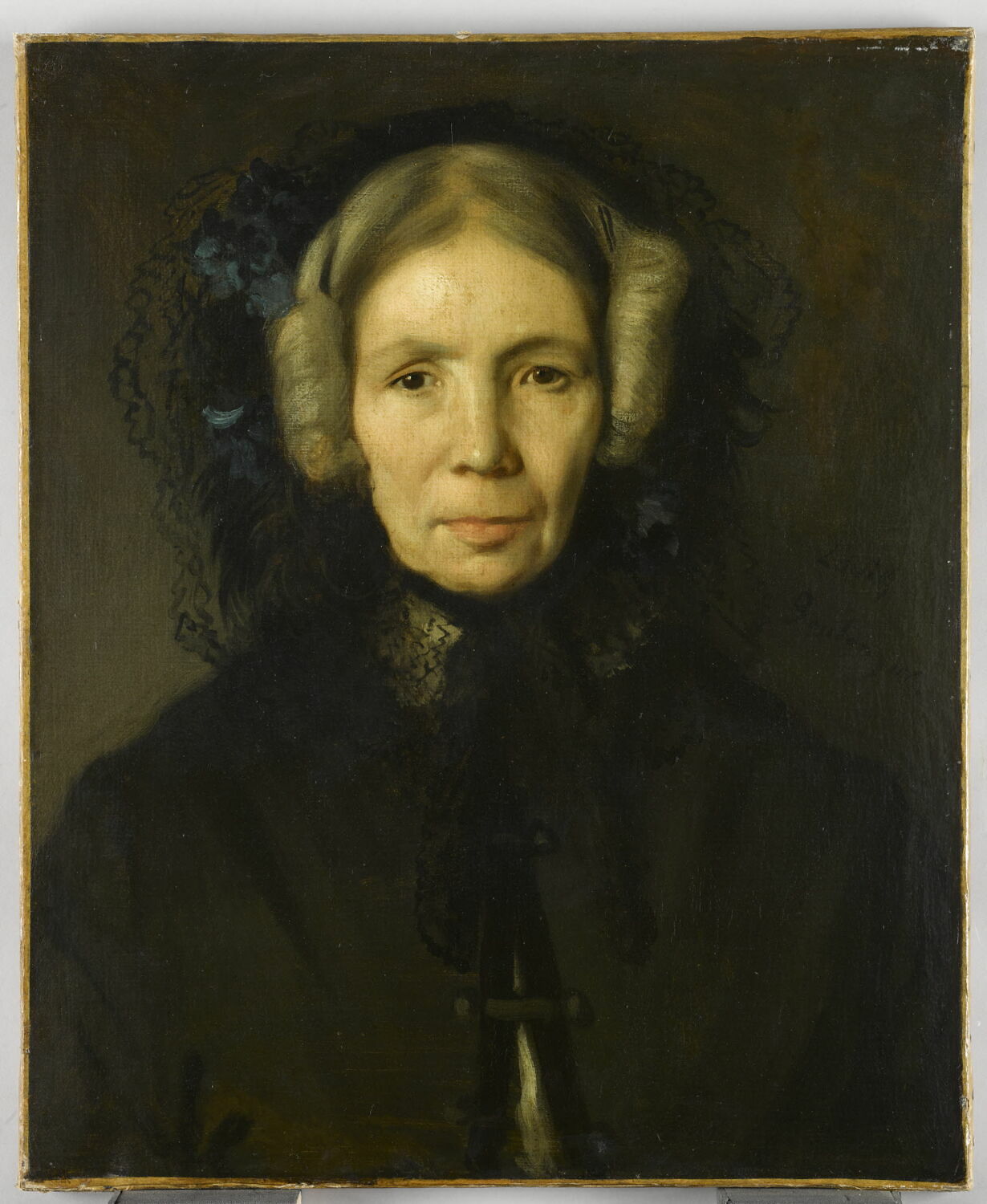 Portrait d'une femme âgée., Boulanger, Louis, 2e moitié du XIXe siècle (1858)