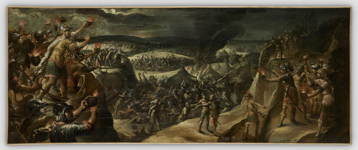 Victoire de Gédéon sur les Madianites, Le Pilleur, Jérémie, 2e quart du XVIIe siècle (1630)