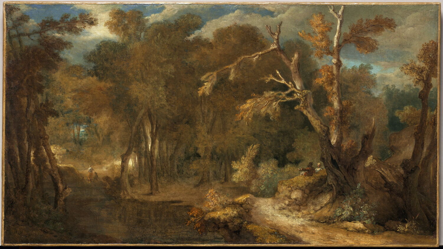 Paysage, Largillière, Nicolas de, 1e quart du XVIIIe siècle (vers 1715)