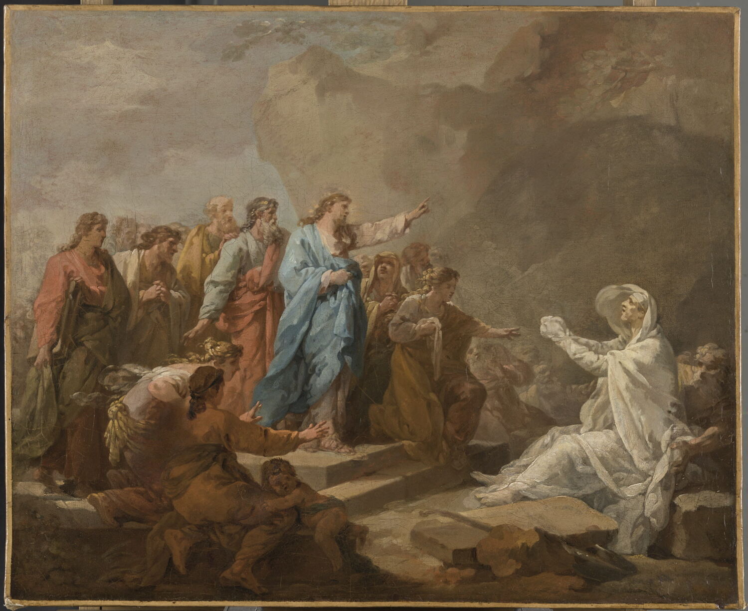 La résurrection de Lazare, Julien, Simon, 3e tiers du XVIIIe siècle (vers 1798)