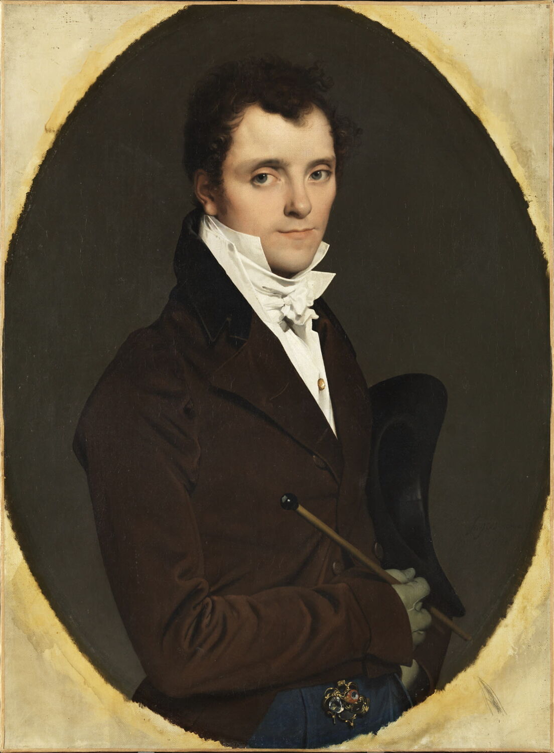 Portrait d'Edme Bochet (1783-1871), Ingres, Jean-Auguste-Dominique, 1e quart du XIXe siècle (1811)