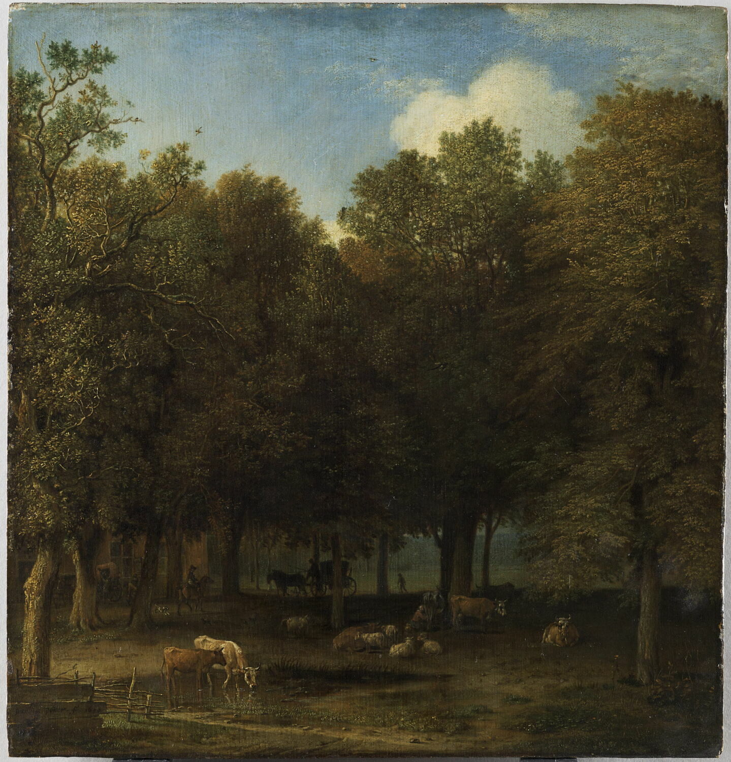 Le Bois de La Haye, Potter, Paulus, 2e quart du XVIIe siècle (1650)