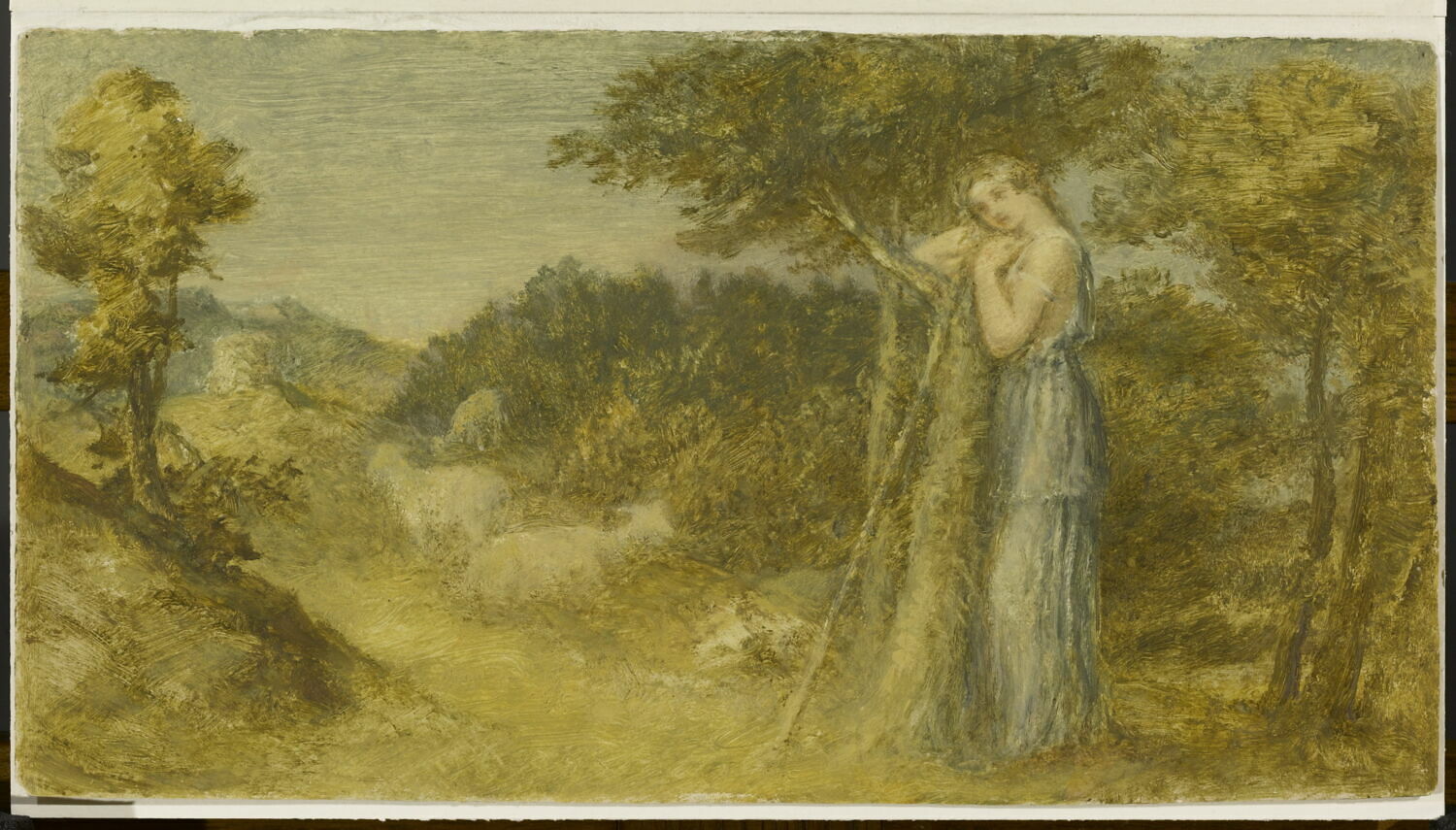 Pastorale virgilienne, Calvert, Edward, 1e moitié du XIXe siècle (1840)