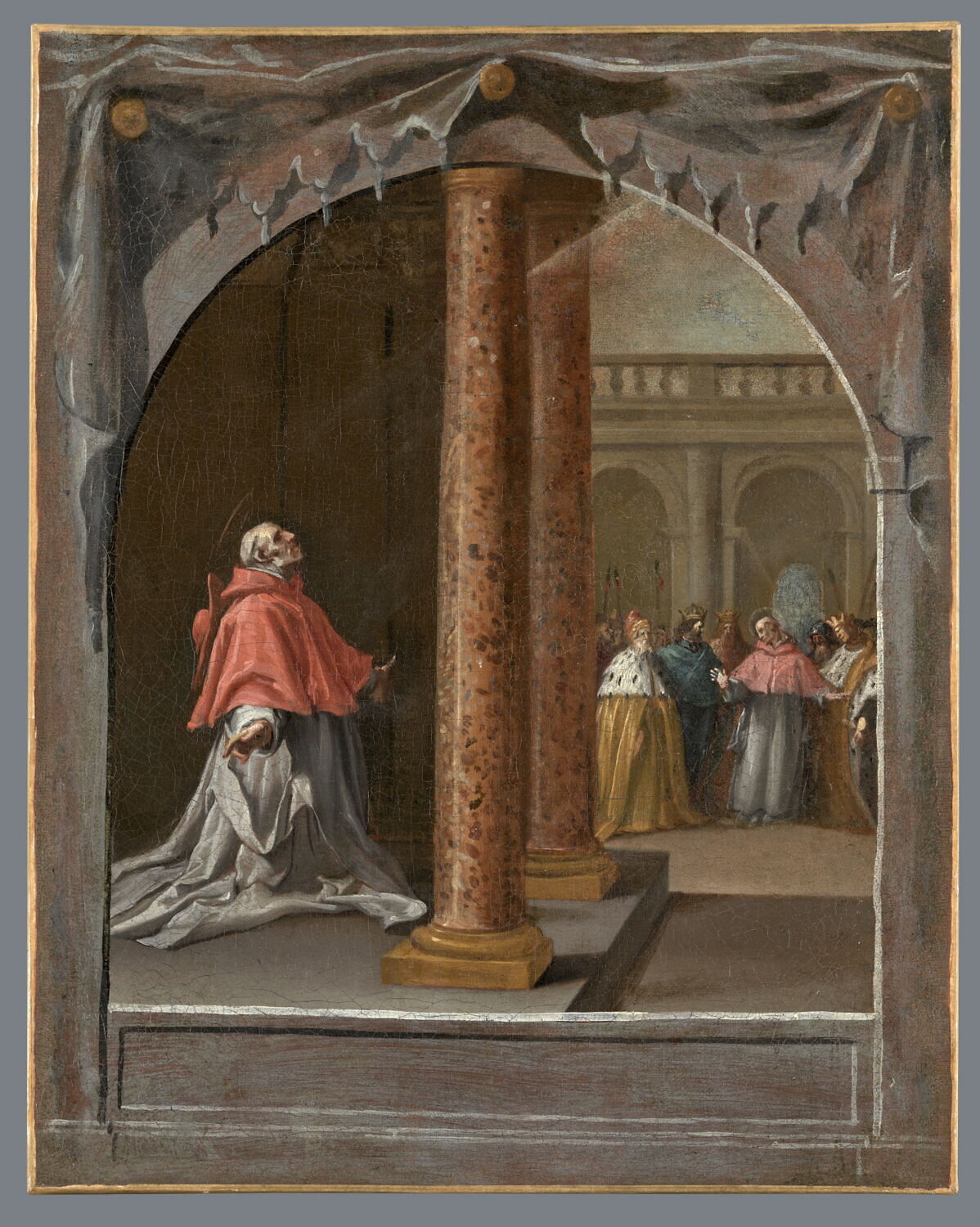 Saint Nicolas Albergati, charteux et cardinal de Sante Croce (1375-1443), Carducho, Vicente, 2e quart du XVIIe siècle (1626 - 1632)