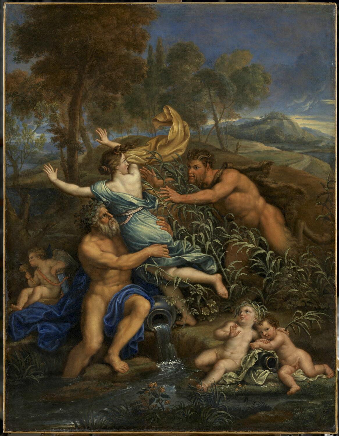 Pan et Syrinx, Mignard, Pierre, Fin du XVIIe siècle (vers 1685 - 1690)
