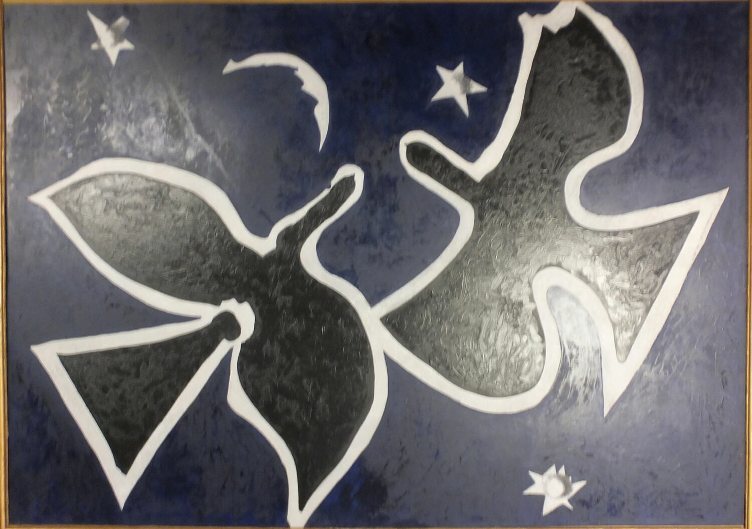 Plafond : Les oiseaux., Braque, Georges, 3e quart du XXe siècle (1953)