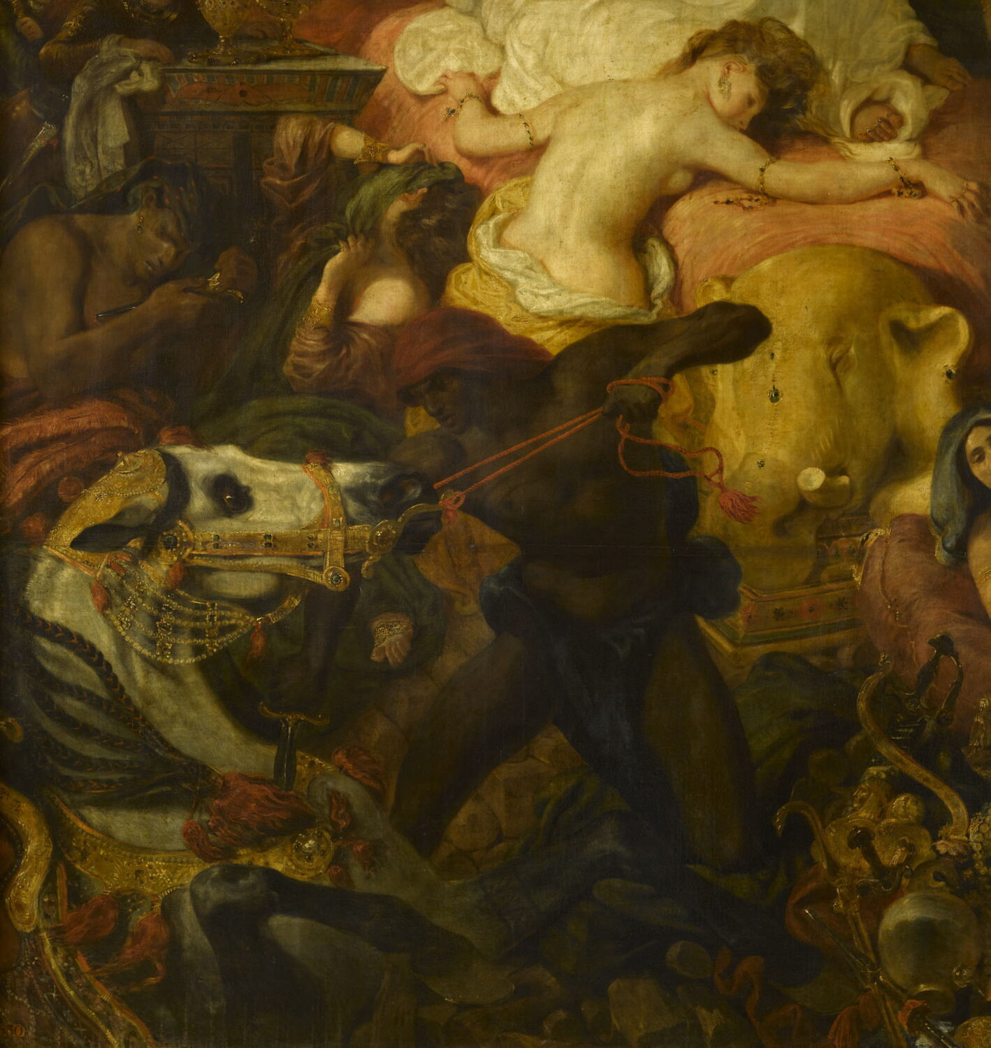 Mort de Sardanapale Louvre Collections