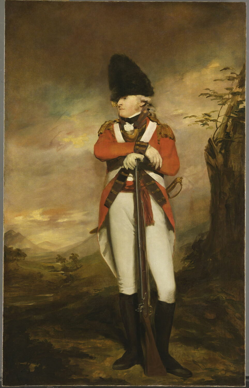 Portrait du capitaine Robert Hay of Spott († 1844), Raeburn, Sir Henry, Fin du XVIIIe siècle - début du XIXè siècle (vers 1790)