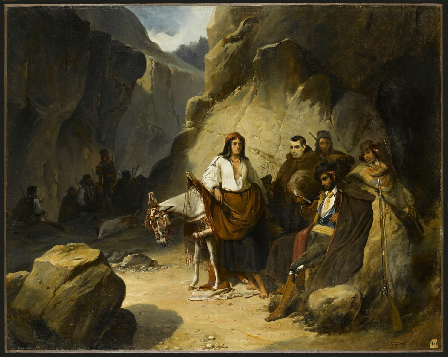 Une guérilla, Jollivet, Jules, 2e quart du XIXe siècle (1834)