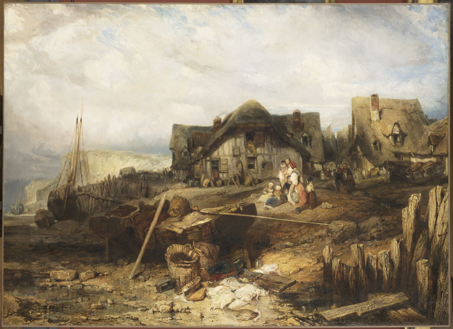 Plage à Marée basse, Isabey, Eugène, 2e quart du XIXe siècle (1844)