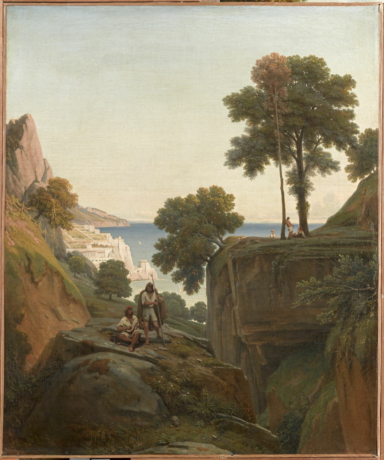 Vue prise à Amalfi, dans le golfe de Salerne