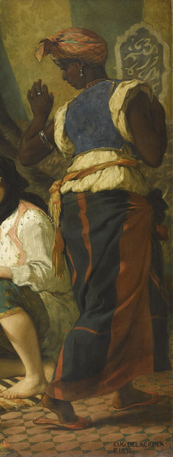 Femmes d'Alger dans leur appartement Louvre