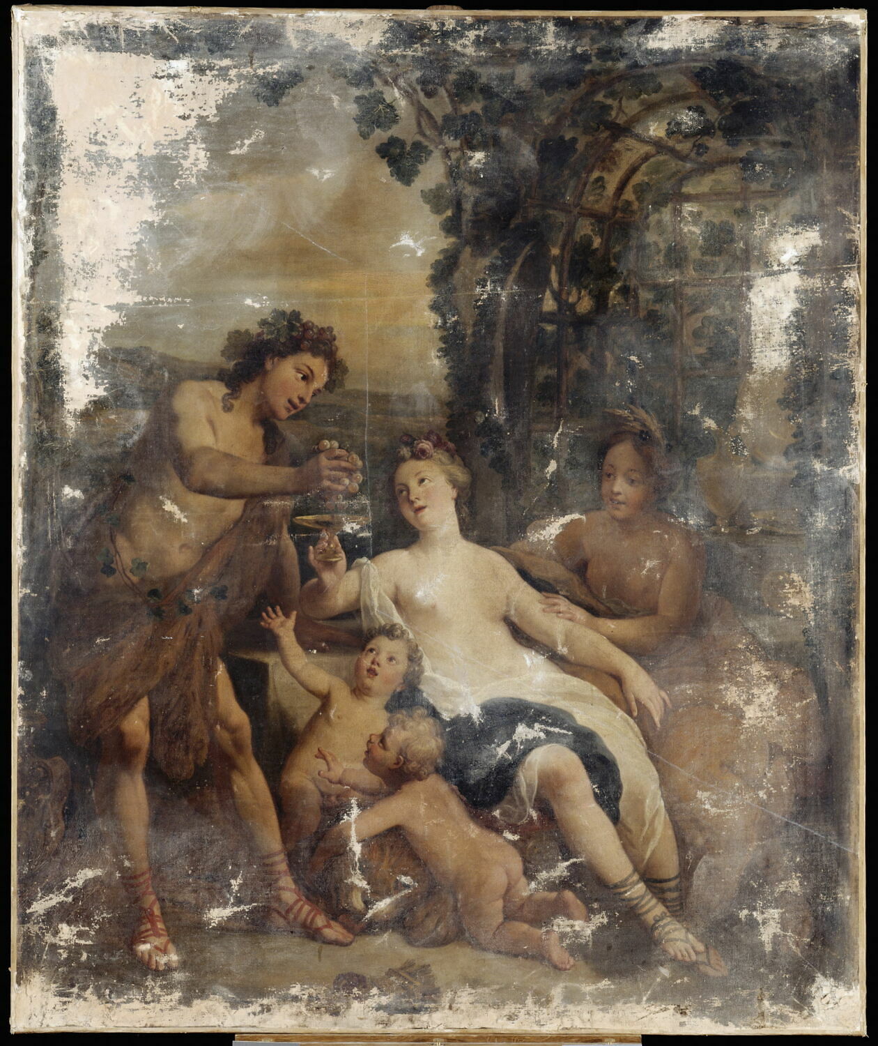 Vénus, Bacchus et Cérès, Boullogne, Bon, 1e quart du XVIIIe siècle (1700)