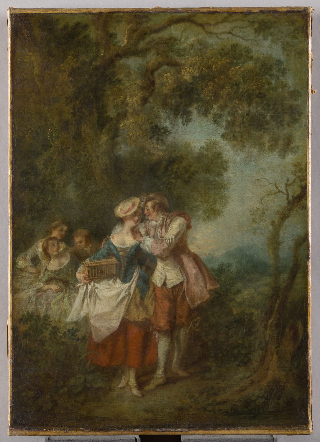 La Cage, Lancret, Nicolas, 1e moitié du XVIIIe siècle (1738)