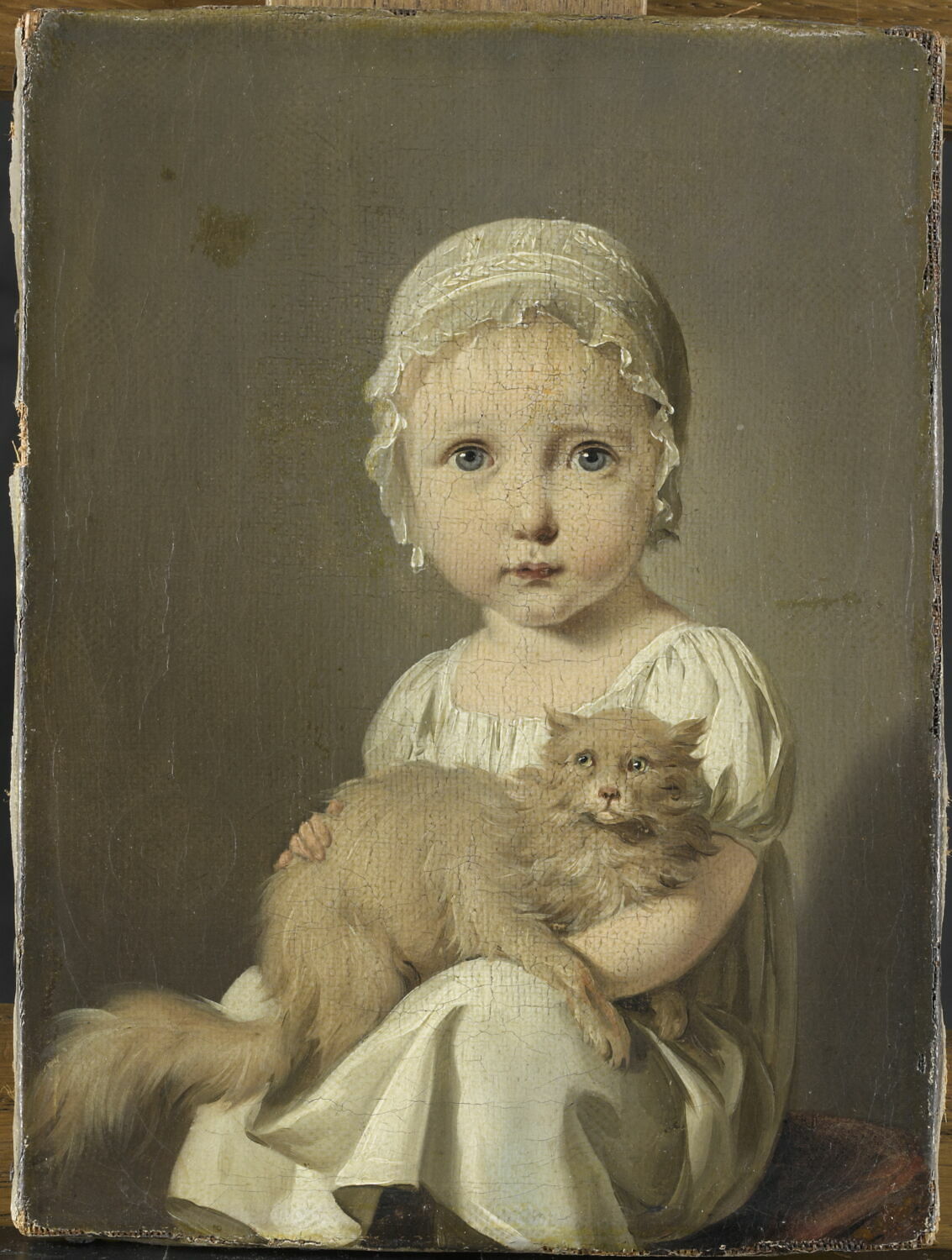 Gabrielle Arnault enfant (1811-1872), fille de l'écrivain Antoine Vincent Arnault, plus tard Mme Donat d'Ariès., Boilly, Louis Léopold, 1e quart du XIXe siècle (1803)