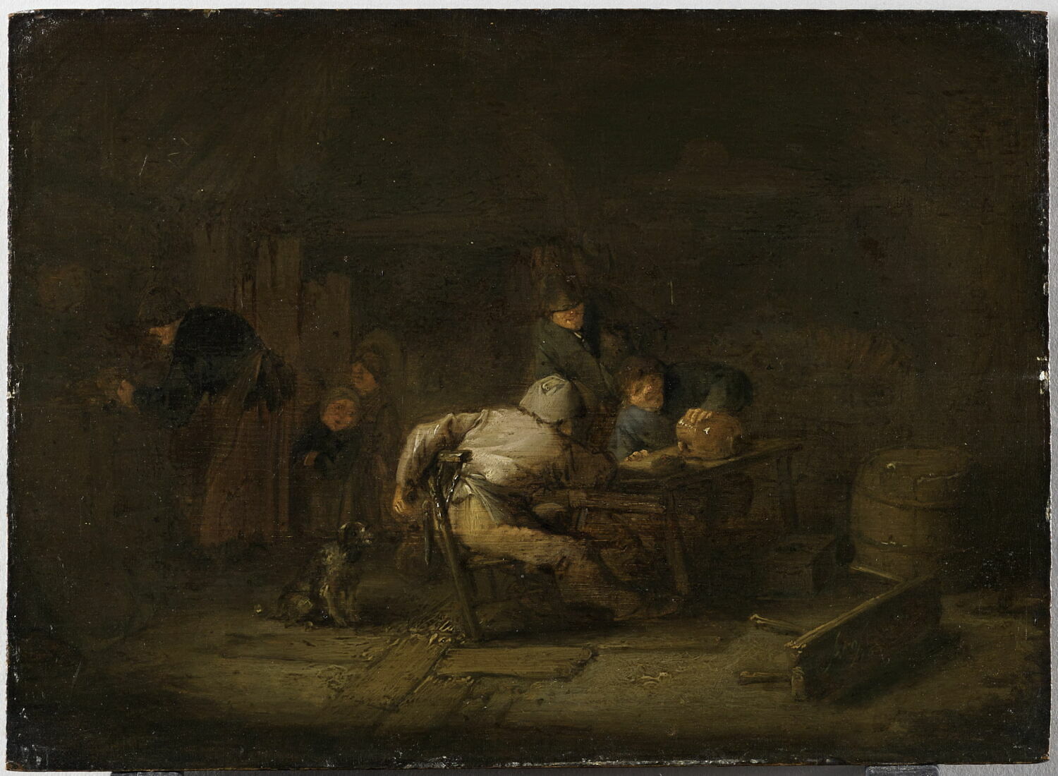 Intérieur de cabaret, Ostade, Adriaen van, 2e quart du XVIIe siècle (vers 1636)