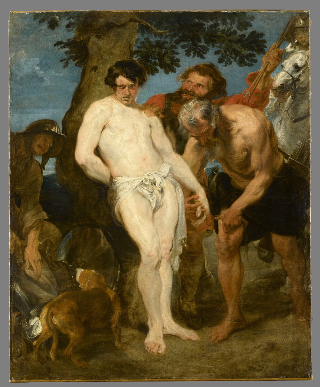 Les Préparatifs du martyre de saint Sébastien, Антонис ван Дейк, первая четверть XVII века (ок. 1615–1616)