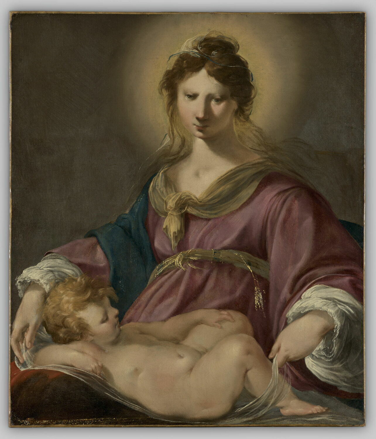 Vierge à l'Enfant, La Hyre, Laurent de, XVIIe siècle (vers 1630)