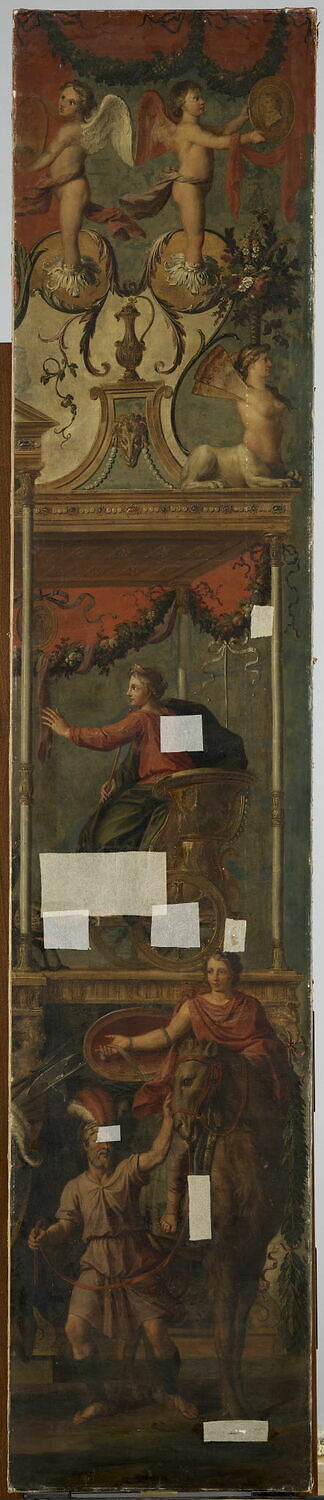 Le Triomphe de Mars (un des quatre fragments), Coypel, Noël, XVIIe siècle (1684 - 1690)