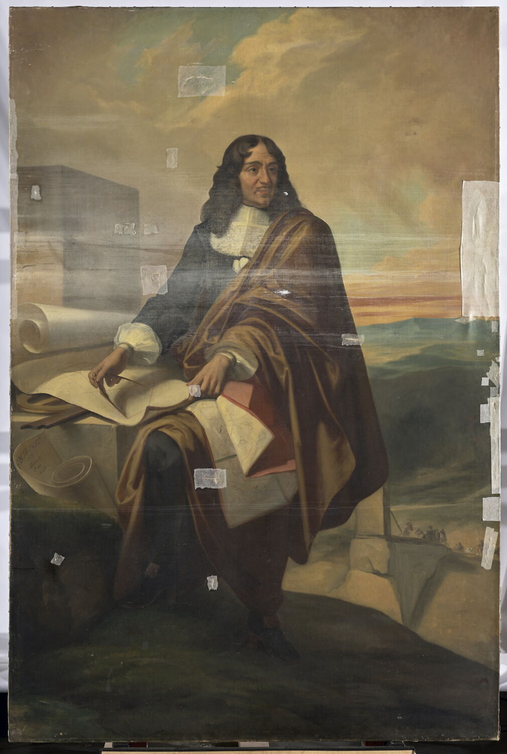 Pierre-Paul Riquet (1604-1680), ingénieur, constructeur du Canal du Midi., Bouchot, François, 1e moitié du XIXe siècle (1842)