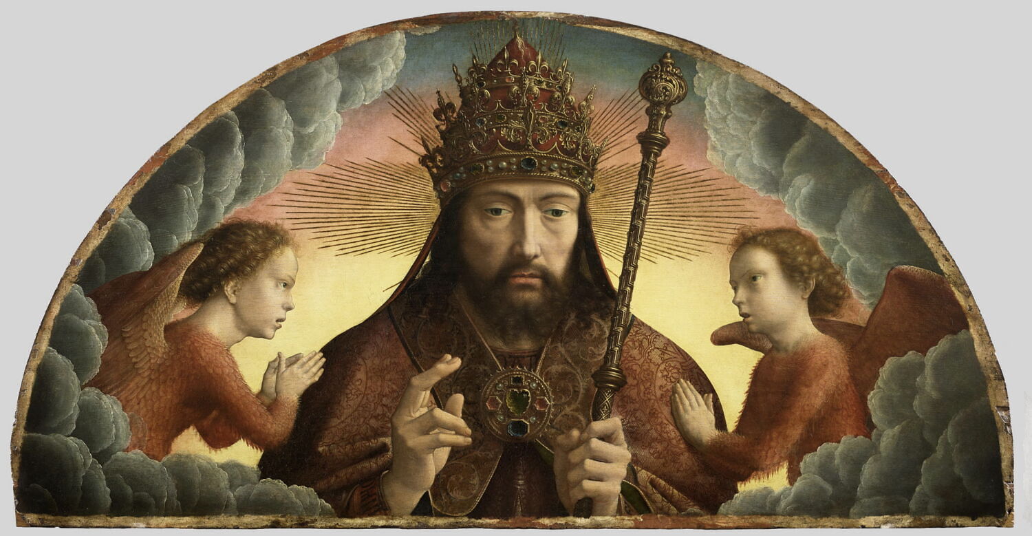 Dieu le Père bénissant, David, Gérard, 1e quart du XVIe siècle (1506)