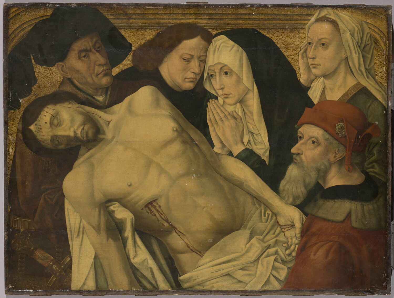 Déploration du Christ, Goes, Hugo van der, 2e moitié du XVe siècle (1450 - 1500)
