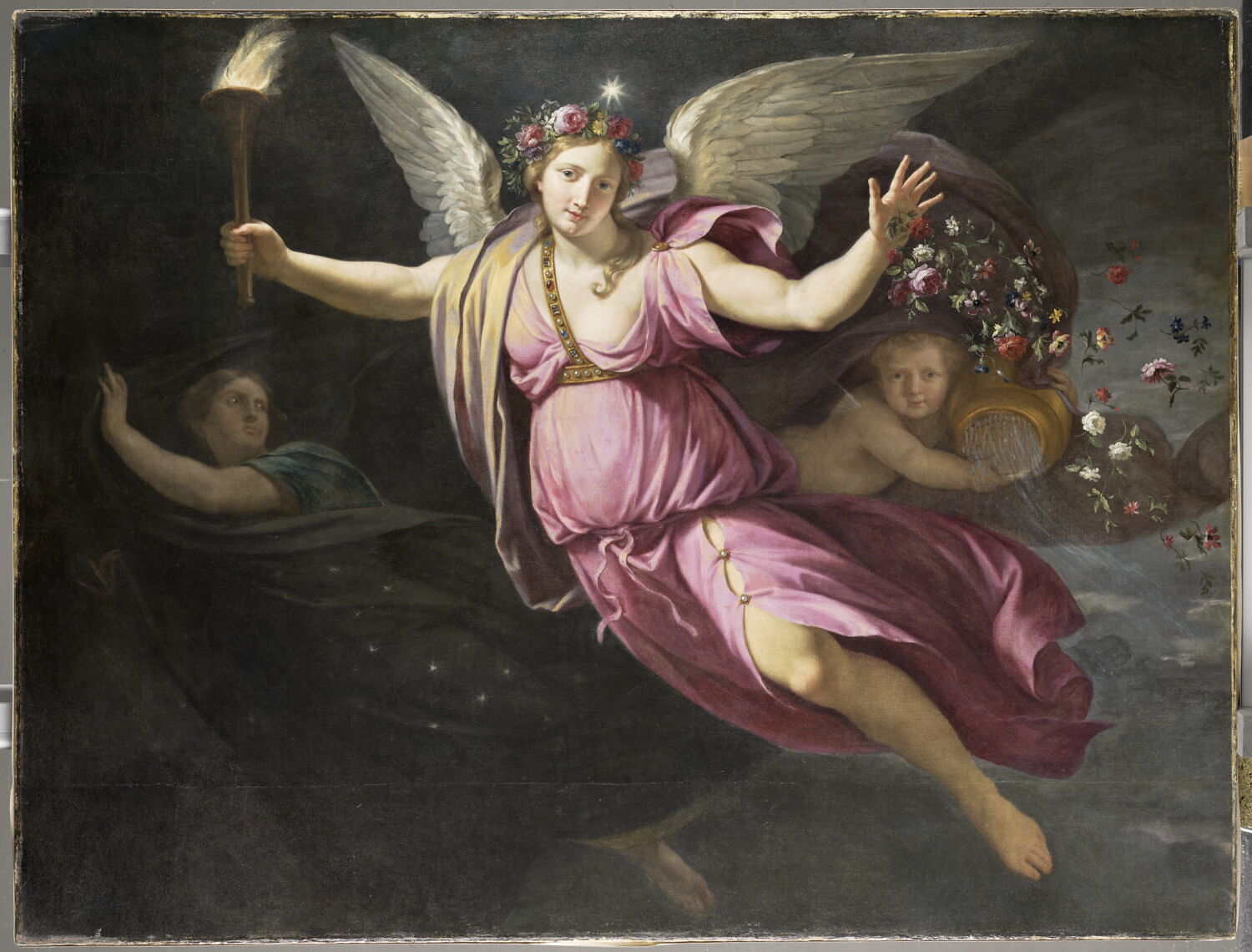 L'Aurore et la Nuit, Champaigne, Jean-Baptiste de, 3e quart du XVIIe siècle (1666 - 1669)