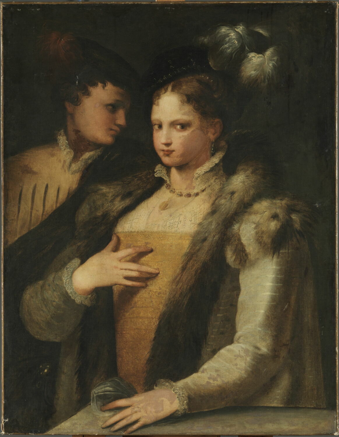 Colloque amoureux, Abate, Nicolò dell', XVIe siècle (1500 - 1600)