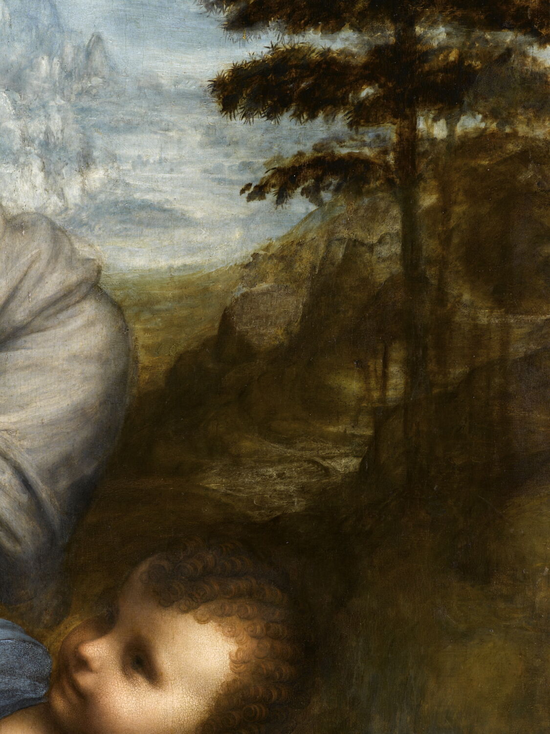 La Vierge, l'Enfant Jésus et sainte Anne, dit La Sainte Anne Louvre